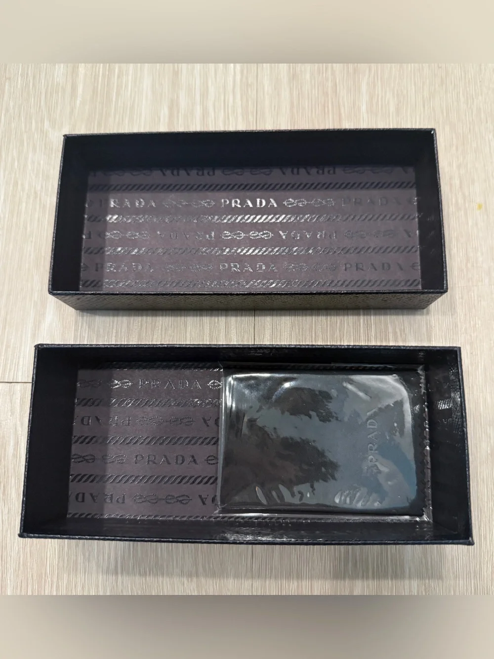 Prada Sunglass Case & Cleaning Cloth